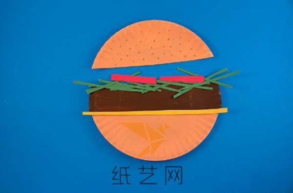 Tutorial on making handmade hamburger greeting cards for Childrens Day