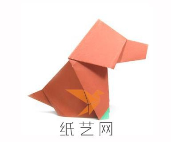 Tutorial on making cute origami puppies for Childrens Day