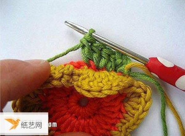 How to make crochet flowers step by step tutorial