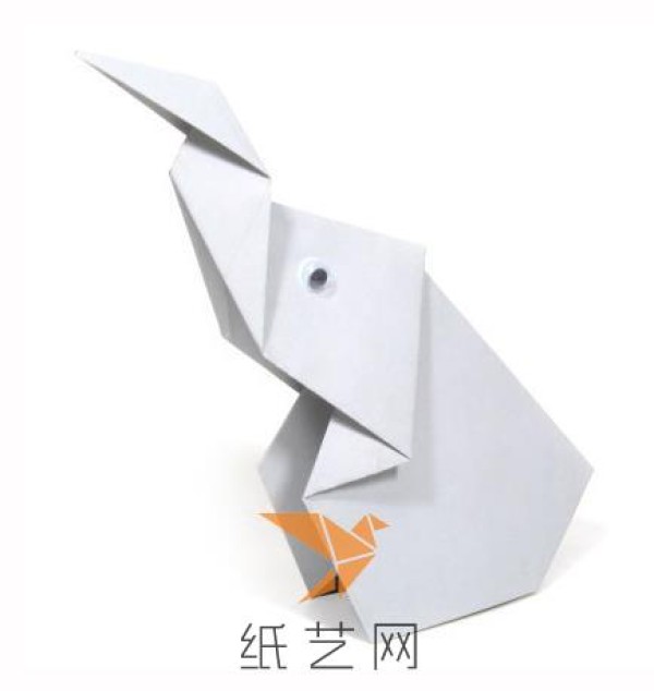 Cute childrens handmade origami elephant making tutorial