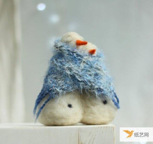 Pictures of cute and adorable handmade healing wool felt works