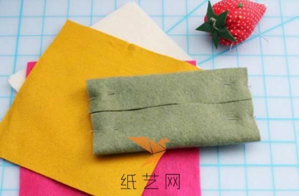 Small and fresh non-woven tissue bag making tutorial