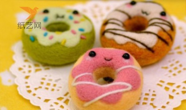 Wool Felt Tutorial Sweet Wool Felt Donut Making Tutorial