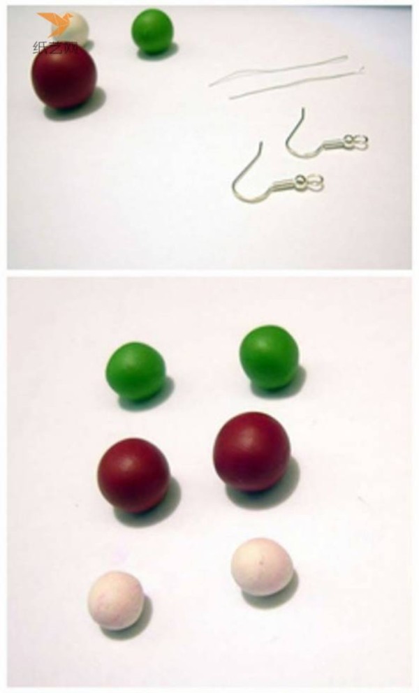 Clay radish earrings making tutorial clay tutorial