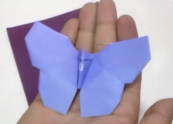 How to make origami butterflies