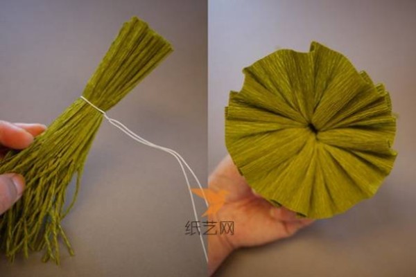 DIY tutorial for making ethnic style paper art pendants from crepe paper with handmade illustrations