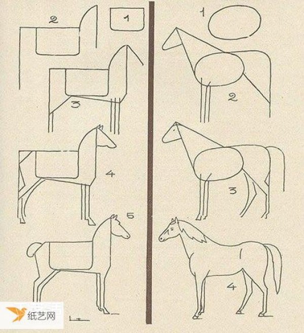 Very simple and easy to learn simple drawing pictures of different forms of animals