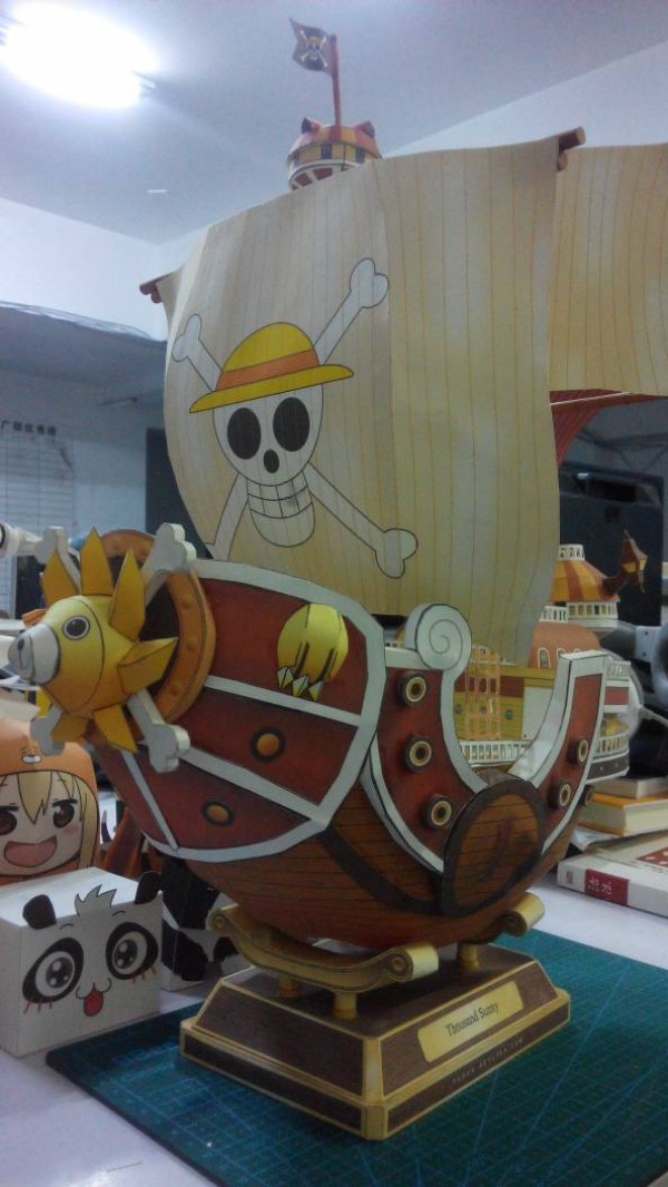 Guzi One Piece Qianyang Papercraft Tutorial