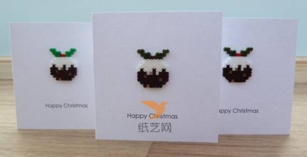 Tutorial on how to make cute Pinpin Doudou Christmas cards