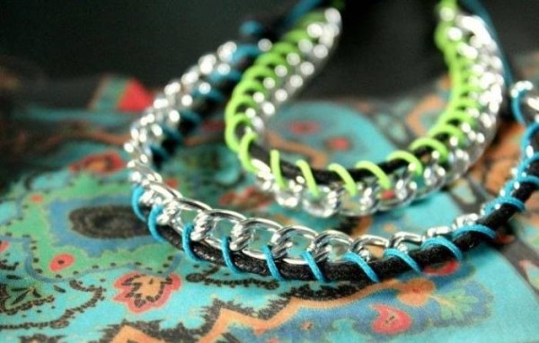 Tutorial on handmade bracelets made from various materials