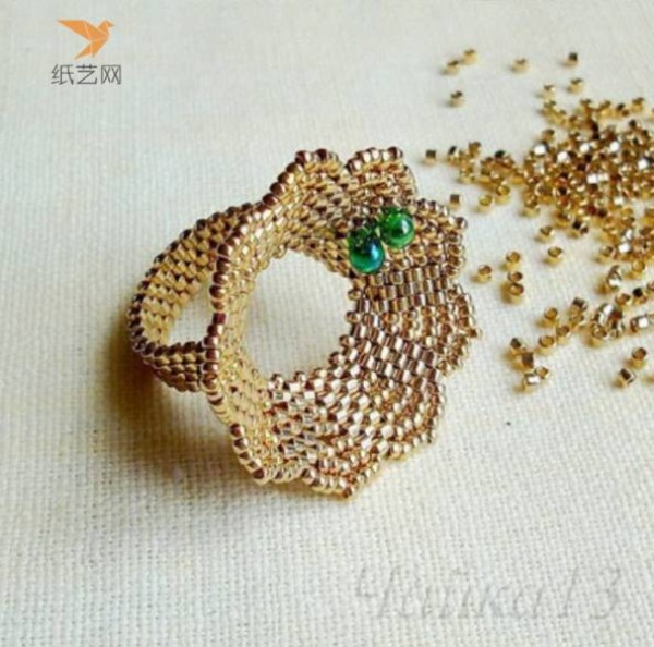 Beading Tutorial Beaded Flower Ring Making Tutorial