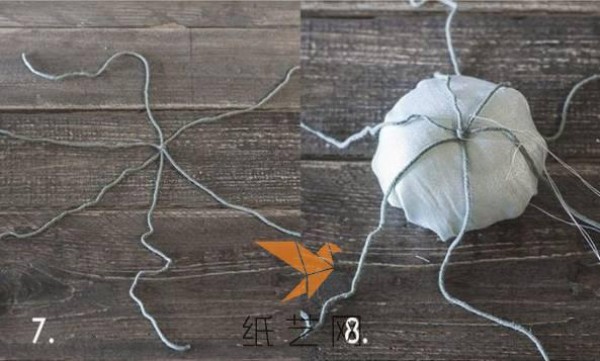 Beautiful pumpkin hanging decoration making tutorial