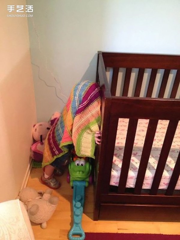 Are you sure you've hidden it? The kid’s hiding place that shocked people