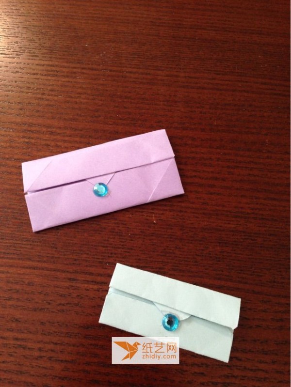 Simple and compact envelope origami tutorial