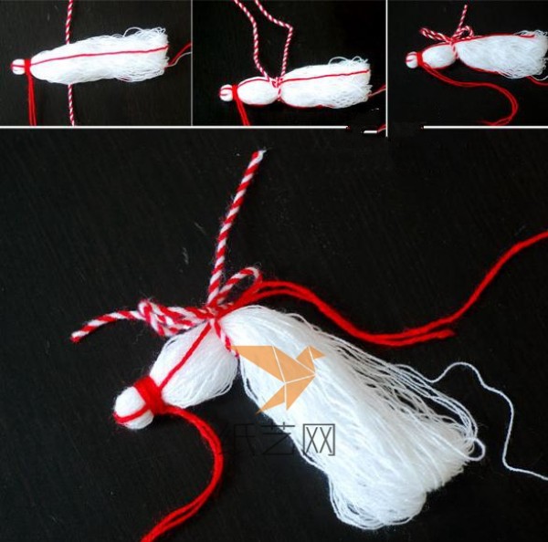 Detailed tutorial on how to make a cute pony with yarn