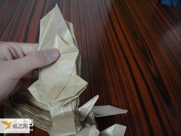 Origami tutorial for Shakugan anime character Shana