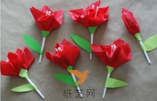 Beautiful childrens handmade paper flower Teachers Day gift making tutorial