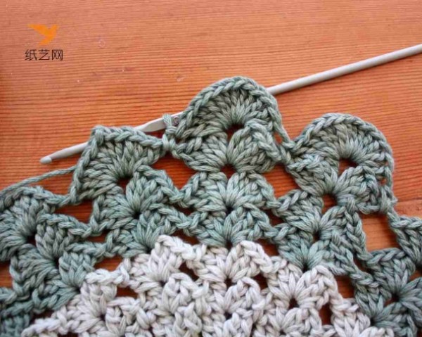 Tutorial on how to knit a thickened crochet insulation mat