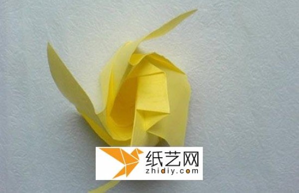 PT Origami Rose Handmade Origami Making Method