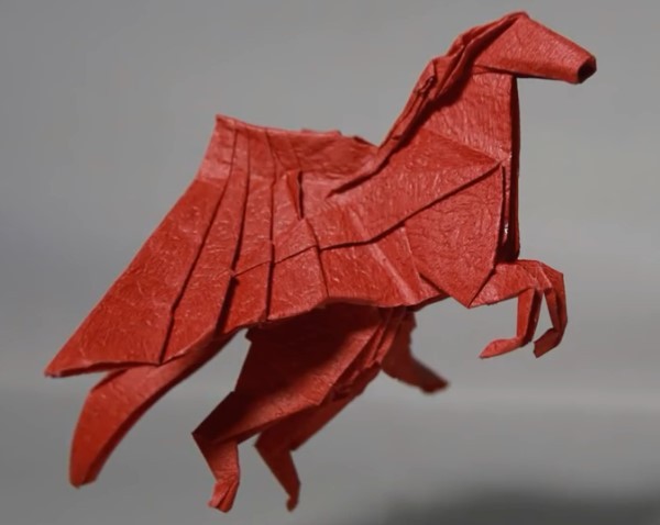 Origami Pegasus Detailed Steps Origami Video Tutorial