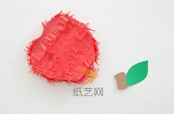 Turn waste into treasure by using old cartons to make Christmas paper apples