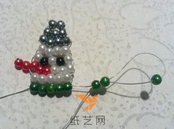 Christmas Handmade Beaded Snowman Christmas Gift Making Tutorial