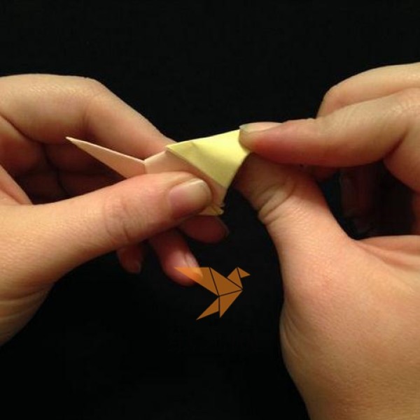 Cute origami bird making tutorial