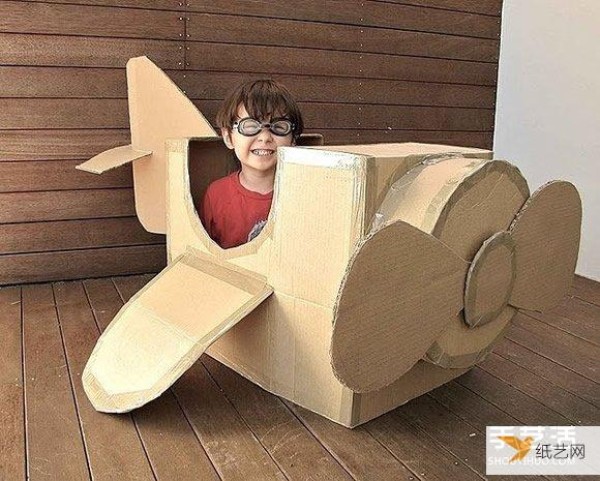 Use cardboard to make a toy model of a tree, airplane, boat, train, bridge