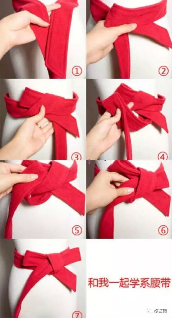 Can you tie a bow tie? Come and learn how to tie a beautiful bow on your headband and belt!