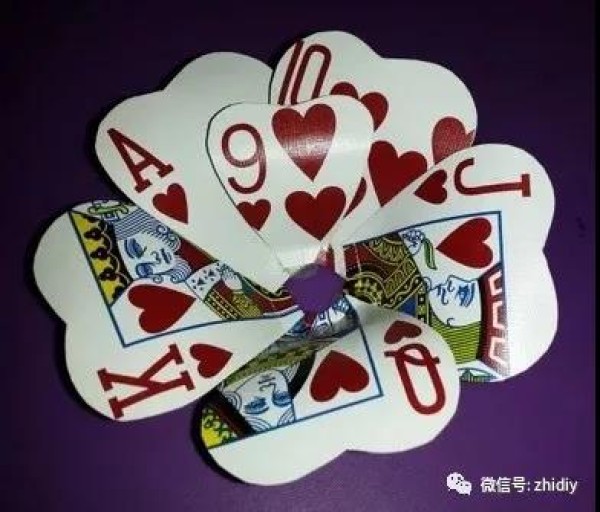 Poker flower making tutorial (illustrated tutorial)