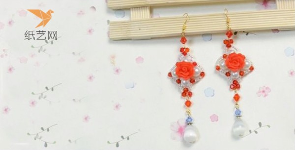 Beading Tutorial Spring Flowers Can’t Help but Worry Beaded Earrings Making Tutorial