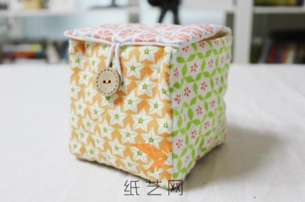 Tutorial on making a square storage bag for New Year’s gifts