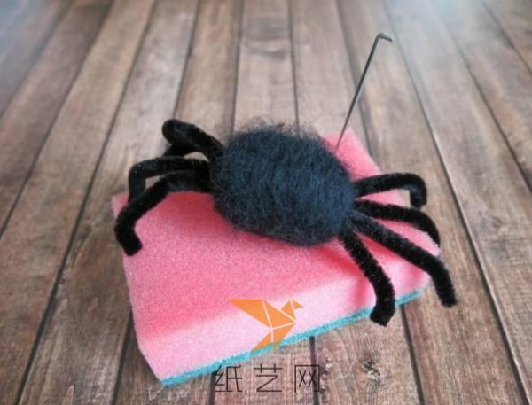 Halloween handmade scary spider making tutorial