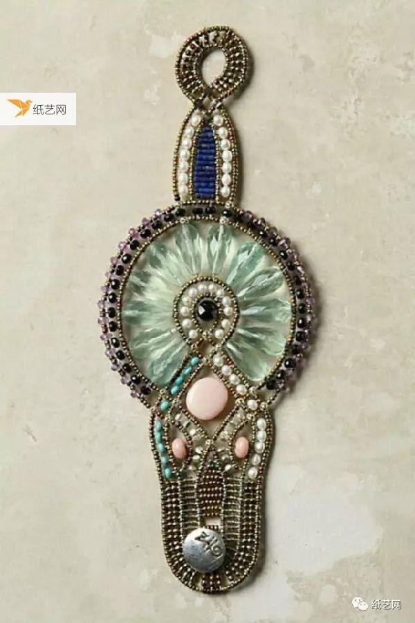 Flat beaded jewelry crafting tutorial! Stunning!