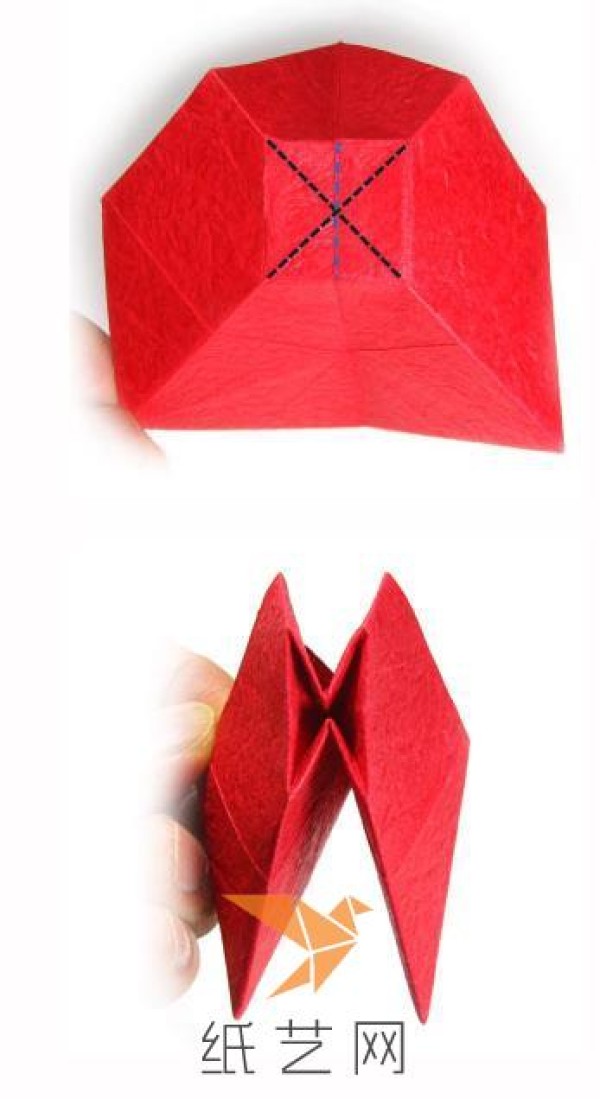 Origami Heart Making Tutorial for Valentine’s Day Gift