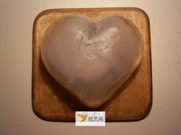 Very creative valentine gift frozen heart making illustrated tutorial