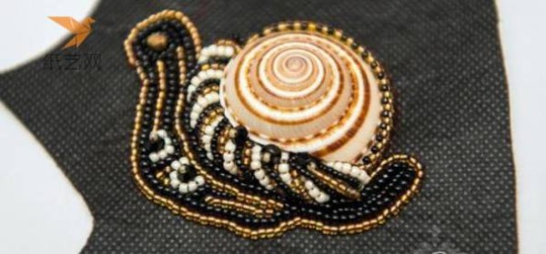 Beaded Embroidery Snail Making Tutorial Beaded Embroidery Tutorial