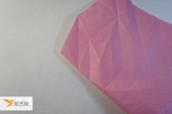 Illustrated step-by-step tutorial for girls using origami to fold something that looks complicated