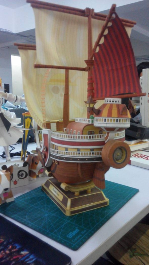 Guzi One Piece Qianyang Papercraft Tutorial