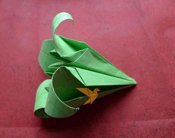 Tutorial on making handmade origami perfume lilies