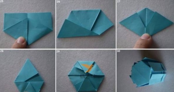 Simple origami tutorial for origami flowers and origami flower pots