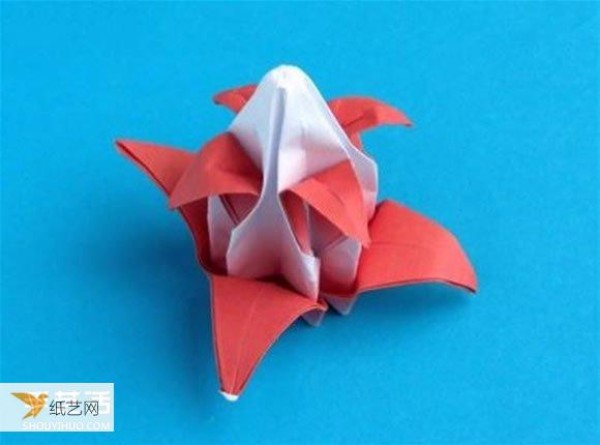 Origami Christmas Cactus - Origami Origami Illustrated Tutorial