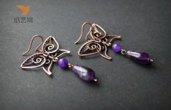 Beading Tutorial Butterfly Tear Beaded Earrings Making Tutorial