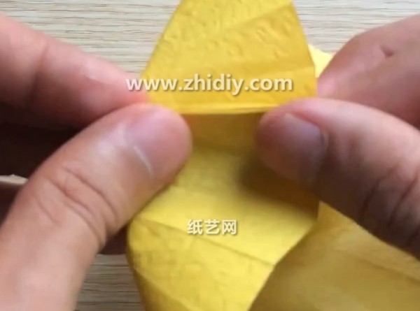 Origami Sunflower Flower Origami Flower Handmade Tutorial