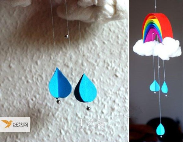 Homemade rainbow wind chime tutorial