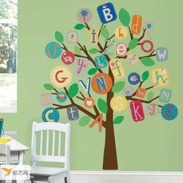 Toddlers handmade cute and creative wall decorations