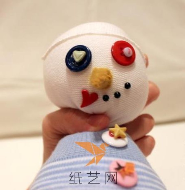 New Year Gift Cute Sock Snowman Making Tutorial