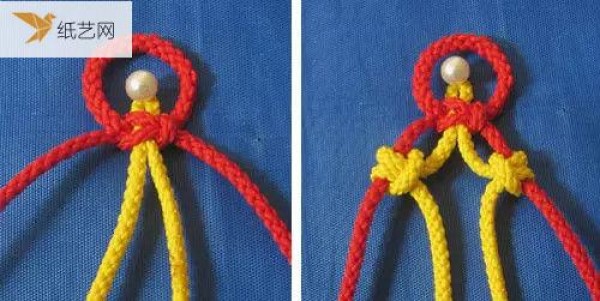 10 ways to knit using 4 ropes, illustrated tutorials