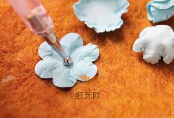 Fairy paper flower making tutorial