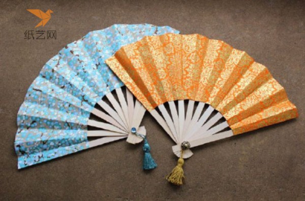 Tutorial on turning waste into treasure Tutorial on making wooden bone brocade folding fan